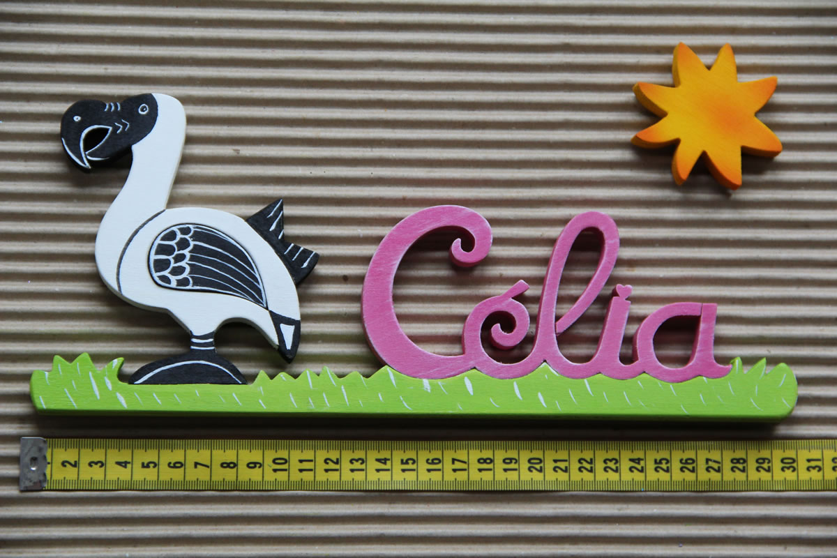 Célia Rose nuancé L:29cm - H:13cm environ