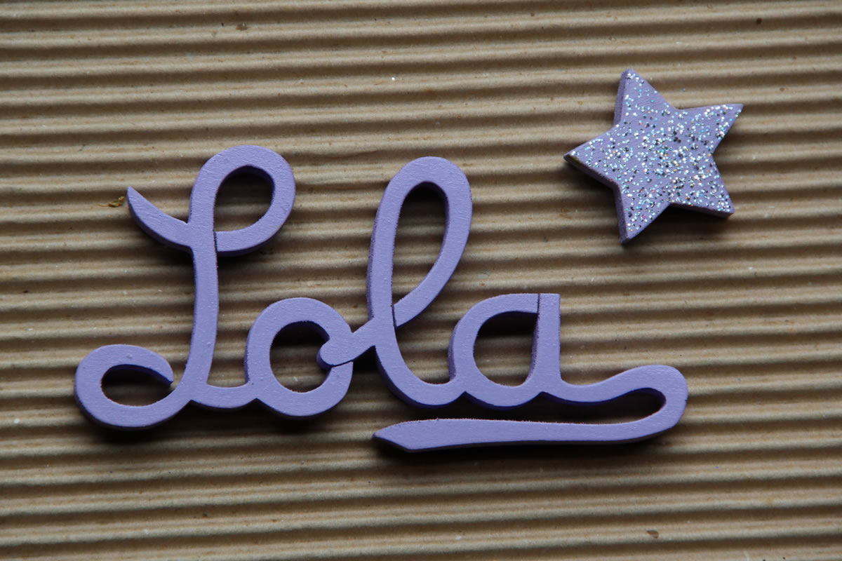 Lola Parme - L: 16cm - H: 8cm