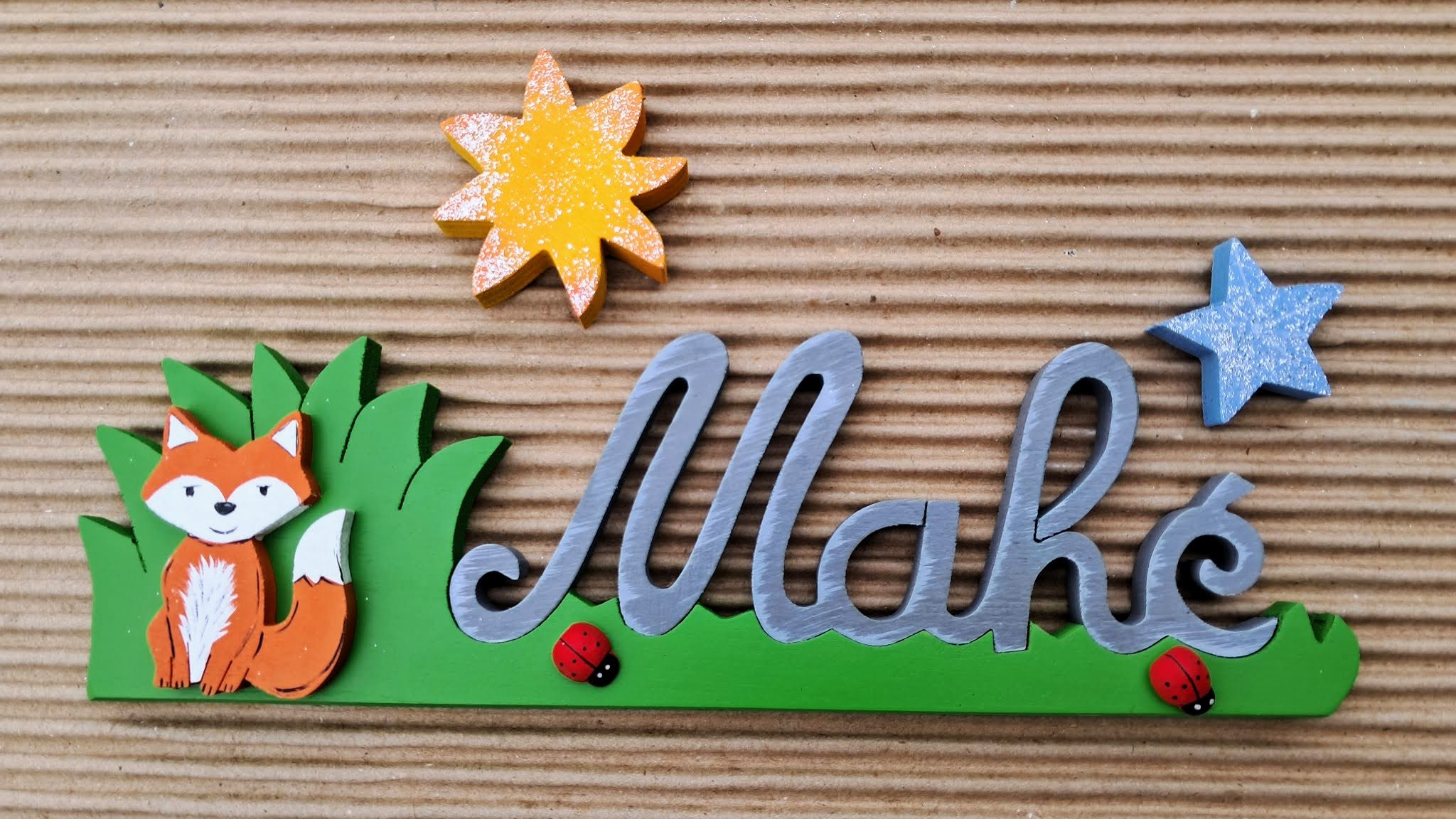 Mahé Gris nuancé - L:25cm H:8cm