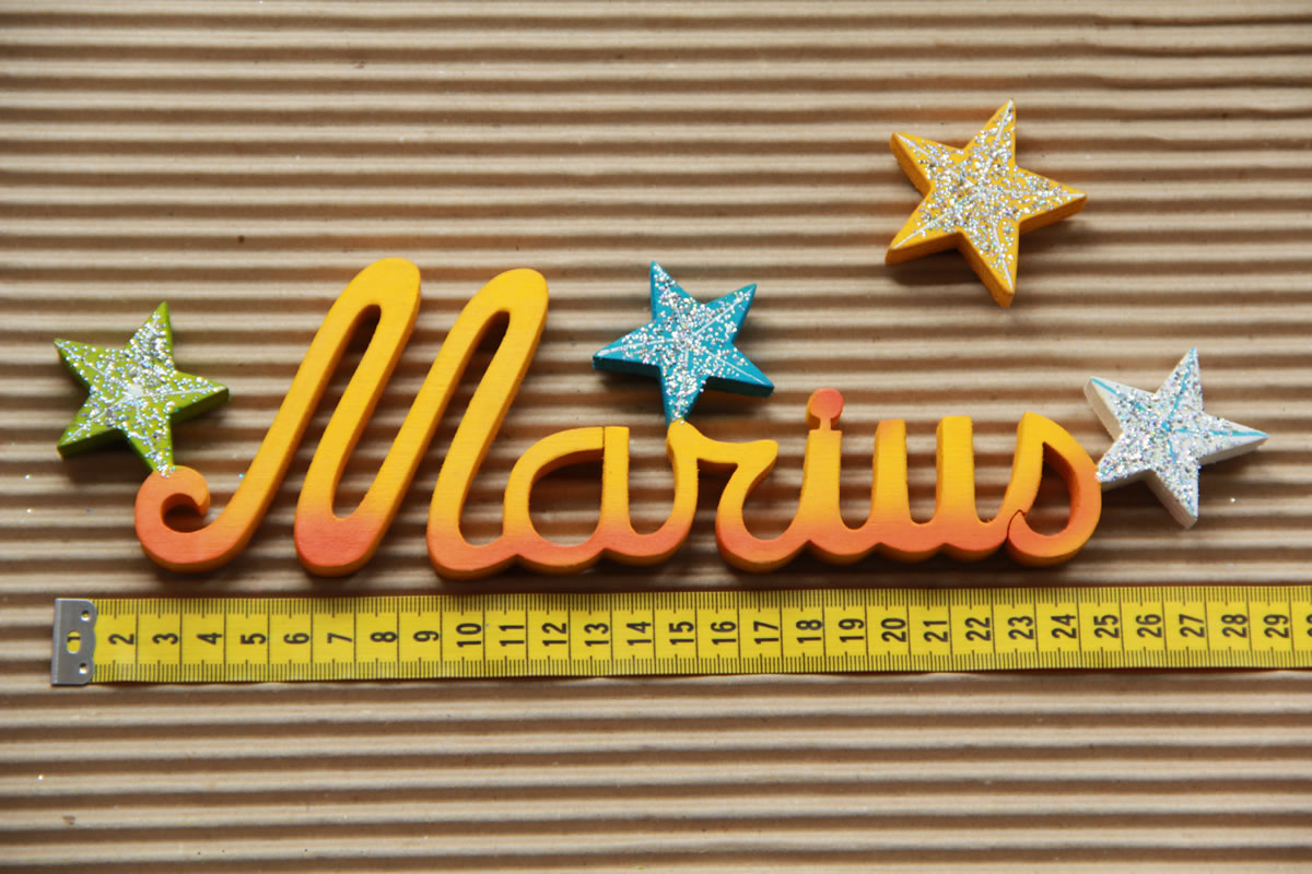 Marius Jaune-Orangé - L:29cm - H:12cm