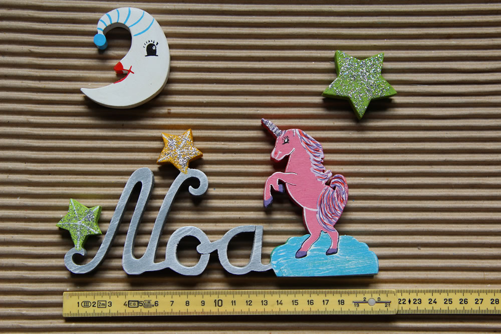 Noa Gris nuancé - L: 21cm H: 7cm