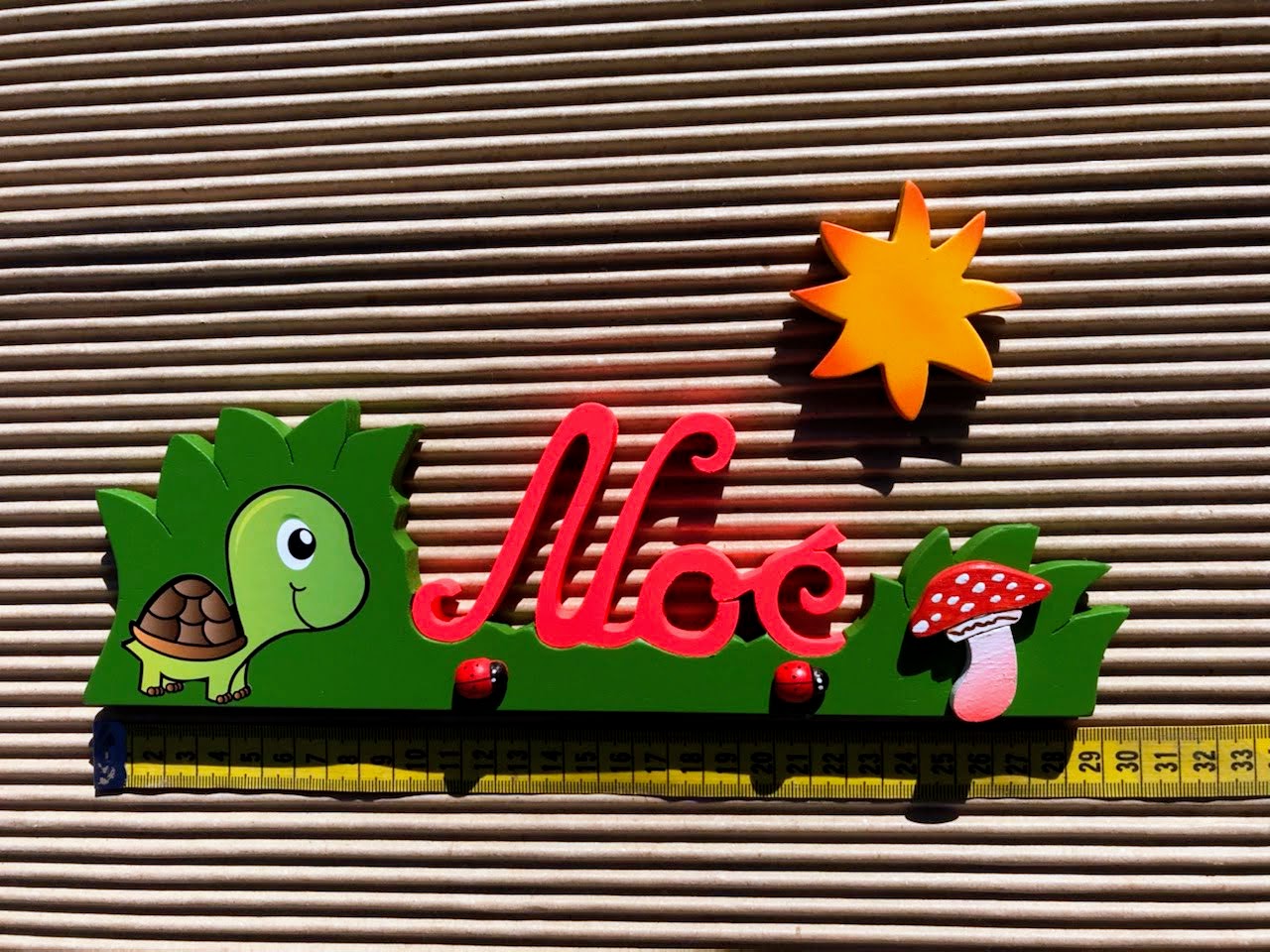 Noé Rouge fluo - L:29cm - H:9cm