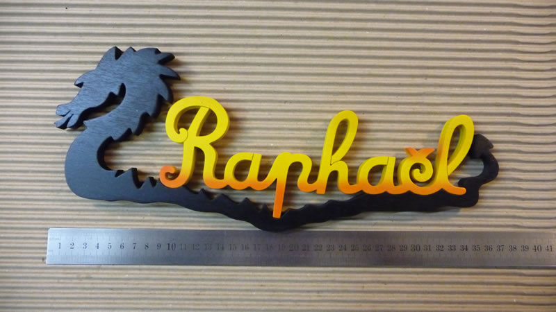 Raphaël Jaune-Orangé, Dragon Noir