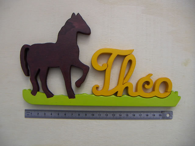 Théo Jaune, Cheval Marron