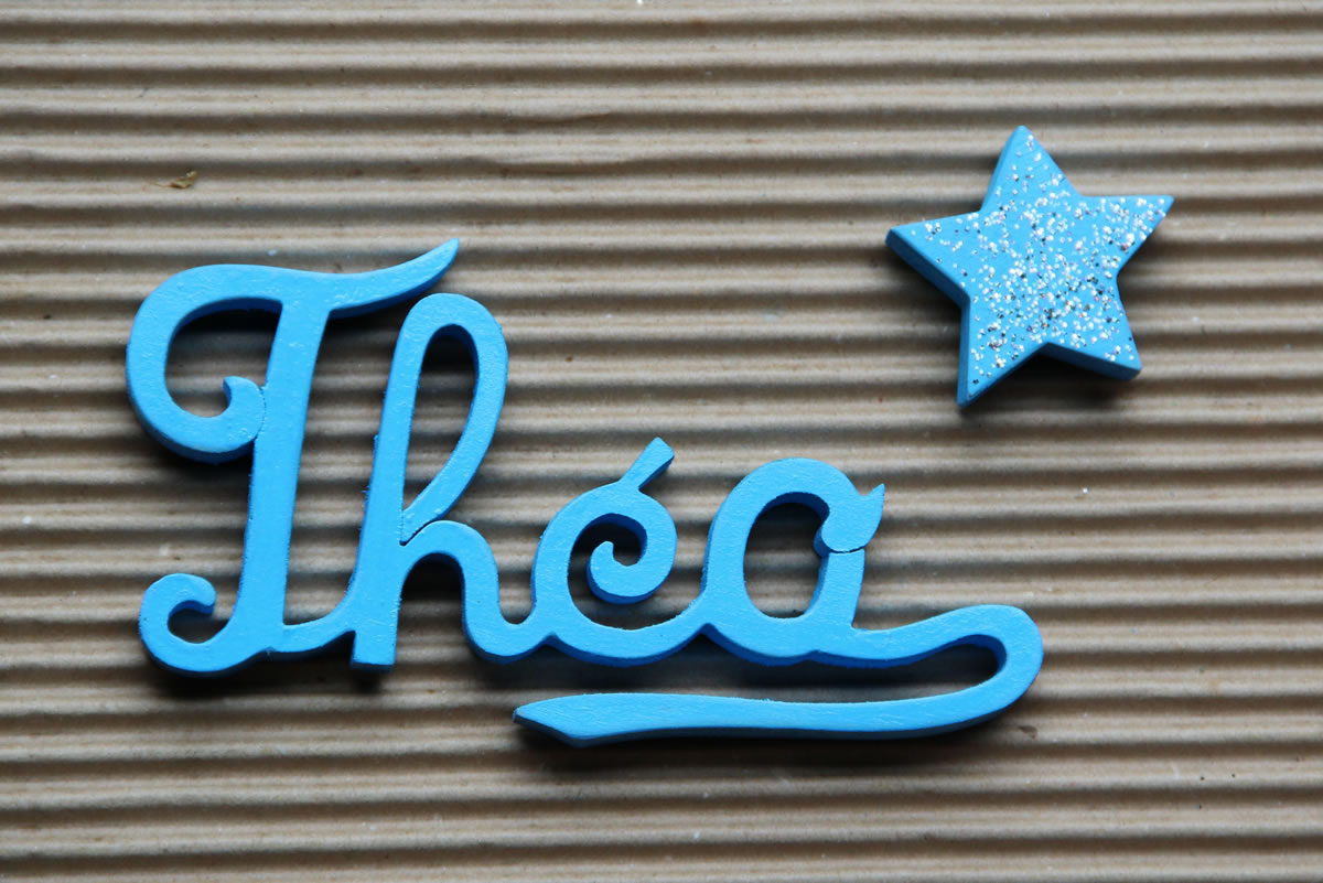 Théo Bleu - L: 15cm - H: 9cm