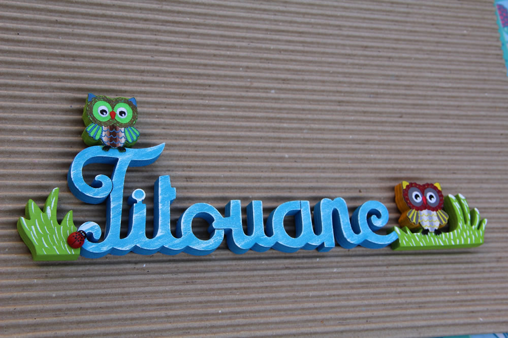 Titouane Bleu nuancé